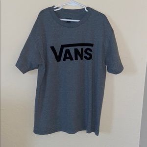 Gray vans shirt